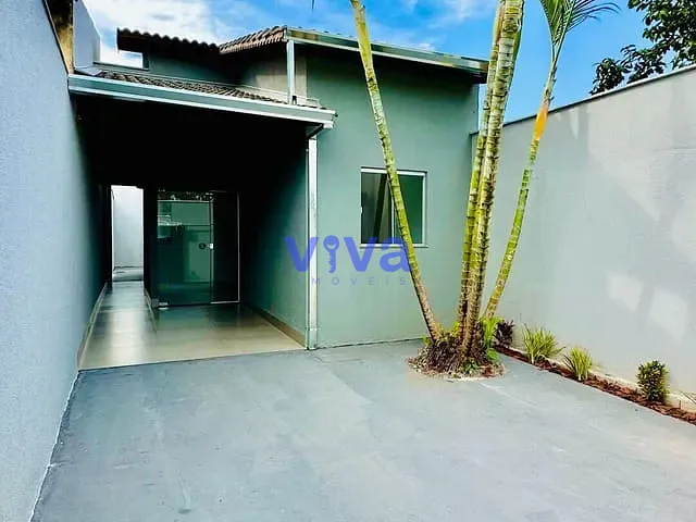 Casa 2 quartos e 1 banheiro, à venda, no bairro Residencial Santa Fé em Goiânia