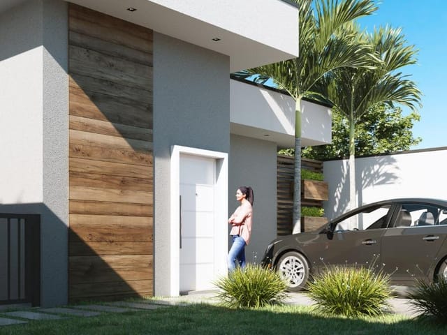 Foto do Casa - Casa com 3 dormitórios à venda, 115 m² por R$ 565.000,00 - Jardim das Indústrias - São José dos Campos/SP | RUSSI IMÓVEIS
