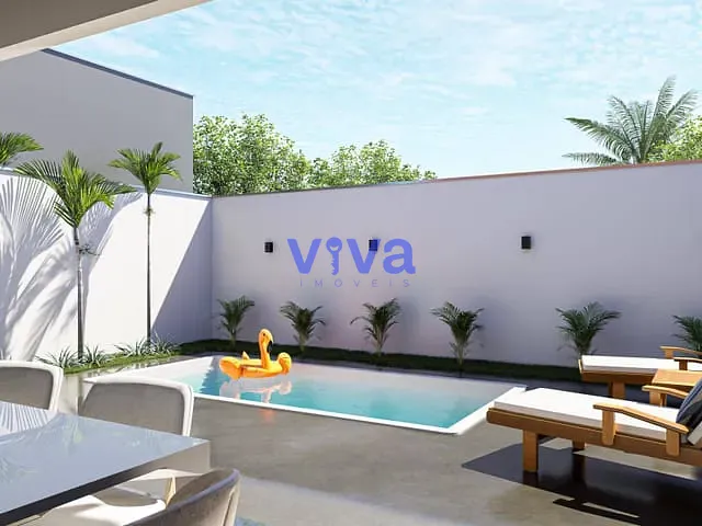 Casa com 86m² 2 quartos e 2 banheiros, à venda, no bairro Bosque Sereno Residencial em Senador Canedo