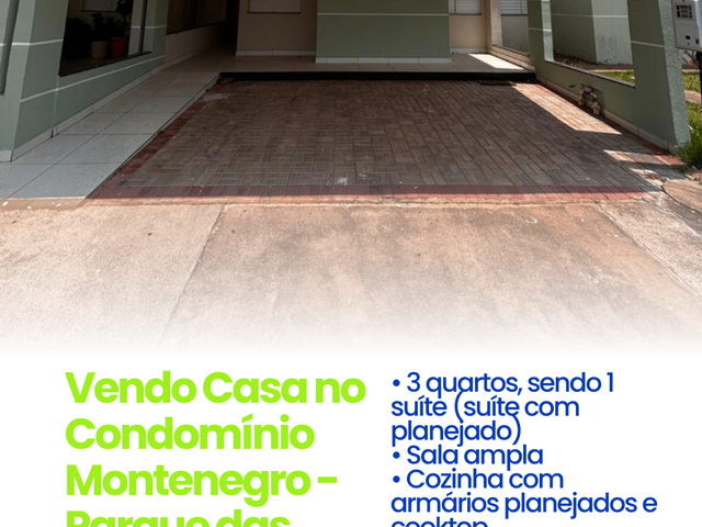 Casa com 126m² 3 quartos e 2 banheiros, à venda, no bairro Parque Residencial das Nações Indígenas em Cuiabá