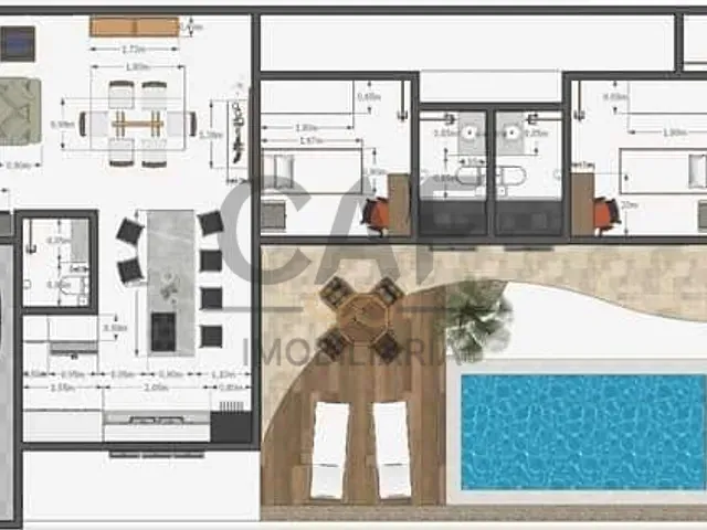 Casa com 270m² 3 quartos e 4 banheiros, à venda, no bairro Vila Jorge Zambom em Jaguariúna