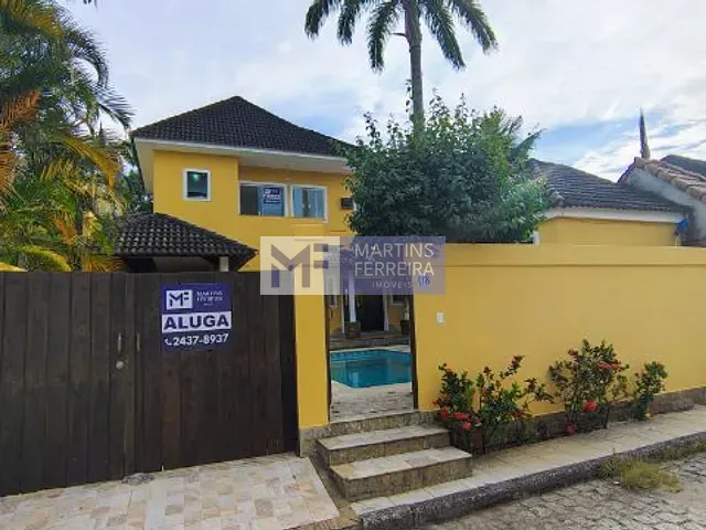 Casa com 367m² 5 quartos e 5 banheiros, para alugar, no bairro Vargem Grande em Rio de Janeiro