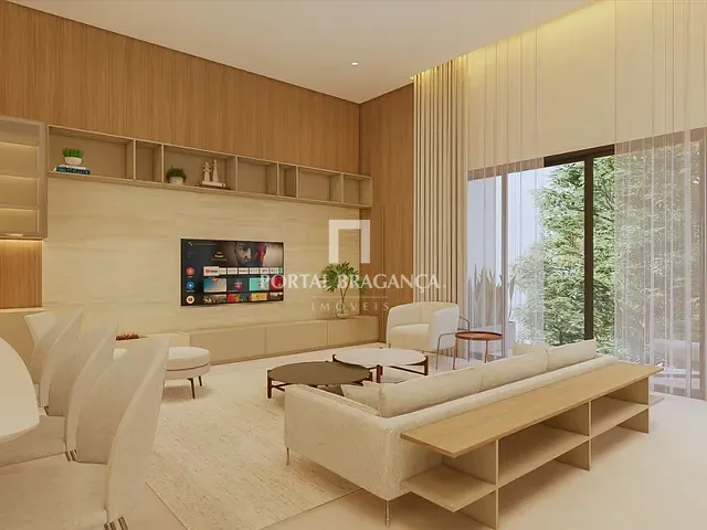 Casa com 379m² 4 quartos e 6 banheiros, à venda, no bairro Condomínio Residencial Euroville em Bragança Paulista