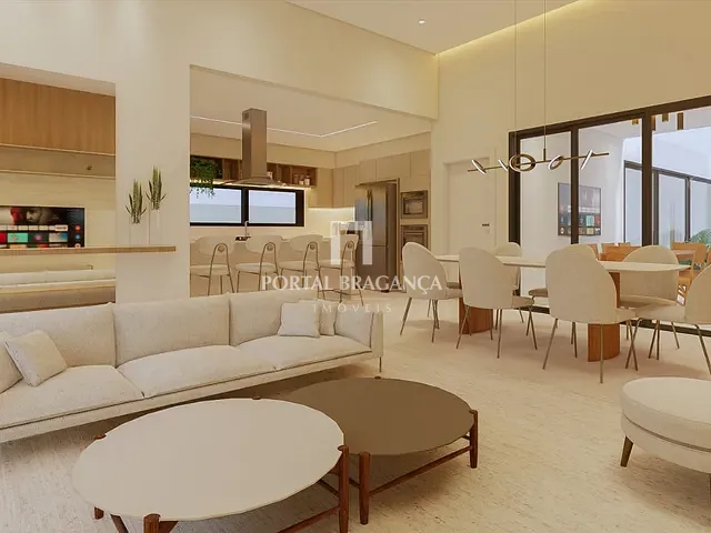 Casa com 379m² 4 quartos e 6 banheiros, à venda, no bairro Condomínio Residencial Euroville em Bragança Paulista