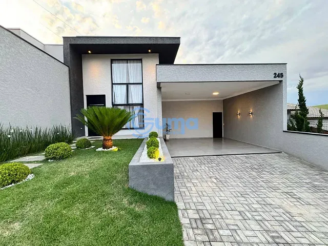 Casa com 250m² 3 quartos e 3 banheiros, à venda, no bairro Condomínio Portal da Serra em Bragança Paulista
