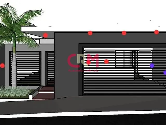 Casa 3 quartos e 2 banheiros, à venda, no bairro Jardim Taquarão II em Taquaritinga