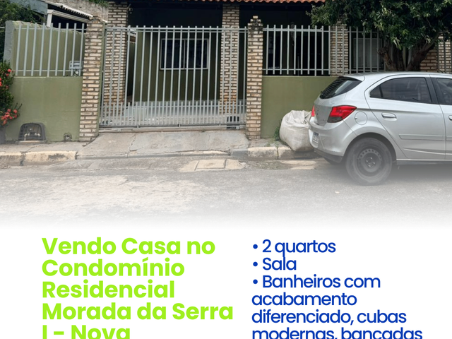 Casa com 160m² 2 quartos e 2 banheiros, à venda, no bairro Nova Conquista em Cuiabá