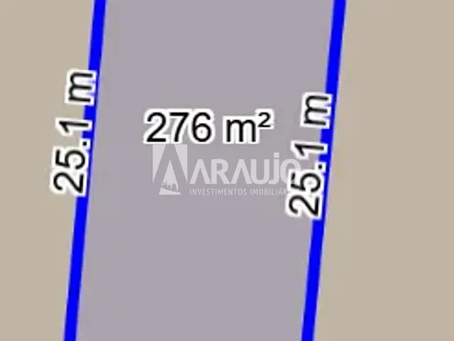 Terreno com 276m², à venda, no bairro Dom Bosco em Itajaí
