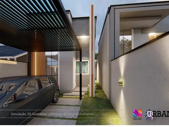 Casa 2 quartos e 2 banheiros, à venda, no bairro Universitário em Tijucas