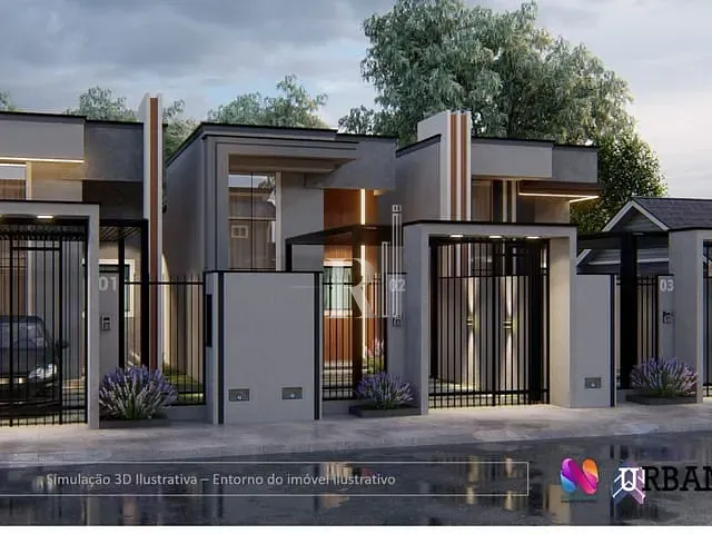 Casa 2 quartos e 2 banheiros, à venda, no bairro Universitário em Tijucas