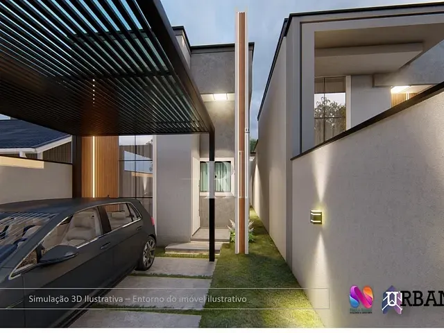 Casa 2 quartos e 2 banheiros, à venda, no bairro Universitário em Tijucas