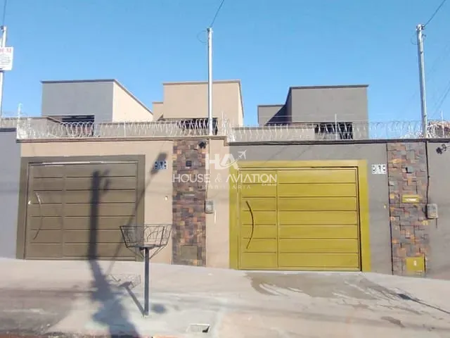 Casa com 160m² 3 quartos e 2 banheiros, à venda, no bairro Setor Santos Dumont em Goiânia