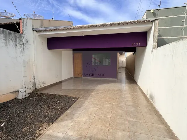 Casa com 125m² 2 quartos e 1 banheiro, para alugar, no bairro Jardim Catuaí em Rolândia