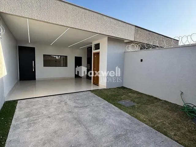 Casa 3 quartos e 1 banheiro, à venda, no bairro Residencial Solar Central Park em Aparecida de Goiânia