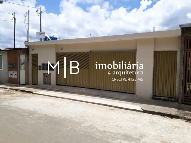 Casa 2 quartos e 1 banheiro, à venda, no bairro PARAÍSO em CATAGUASES