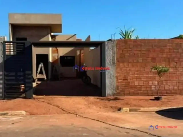 Casa com 168m² 3 quartos e 2 banheiros, à venda, no bairro Nova Três Lagoas em Três Lagoas