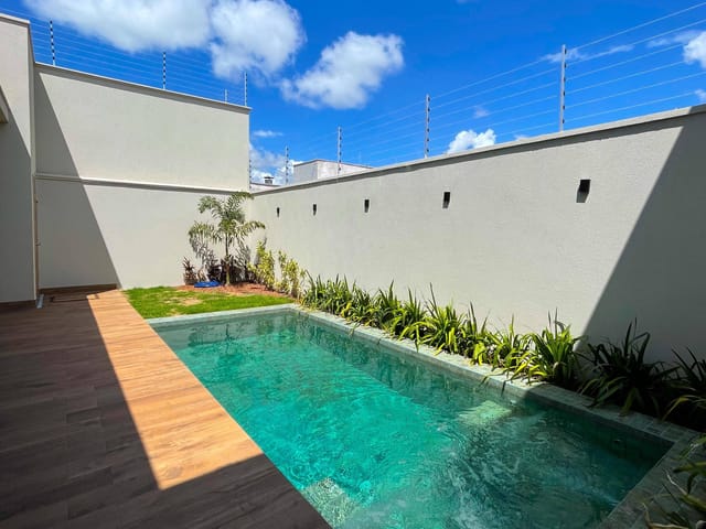Foto do Casa - Casa térrea no Solar do Agreste com 3 suítes, piscina aquecida, cozinha gourmet, móveis planejados Griff’s e alto padrão de acabamento. | ApêHouse | Imobi