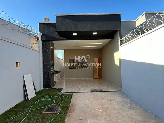 Casa com 150m² 3 quartos e 2 banheiros, à venda, no bairro Residencial Recanto do Bosque em Goiânia