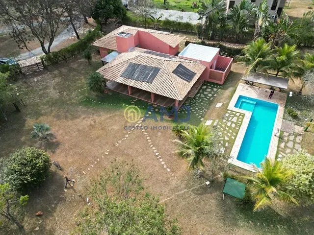 Casa com 5000m² 3 quartos e 7 banheiros, para alugar, no bairro Condomínio Alto da Boa Vista em Senador Canedo