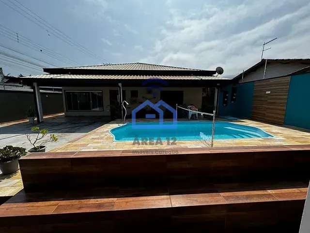 Casa com 525m² 3 quartos e 4 banheiros, à venda, no bairro Jardim das Gaivotas em Caraguatatuba
