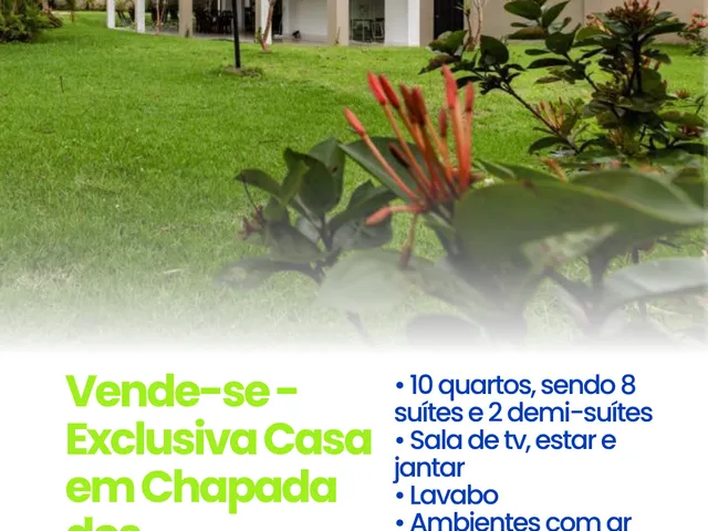Casa com 1600m² 10 quartos e 8 banheiros, à venda, no bairro Água Fria em Chapada dos Guimarães