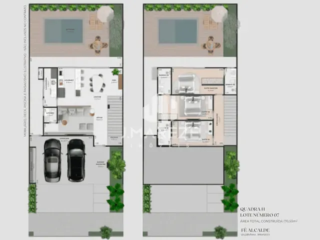 Casa 3 quartos e 4 banheiros, à venda, no bairro Vila Nossa Senhora da Conceição em Apucarana