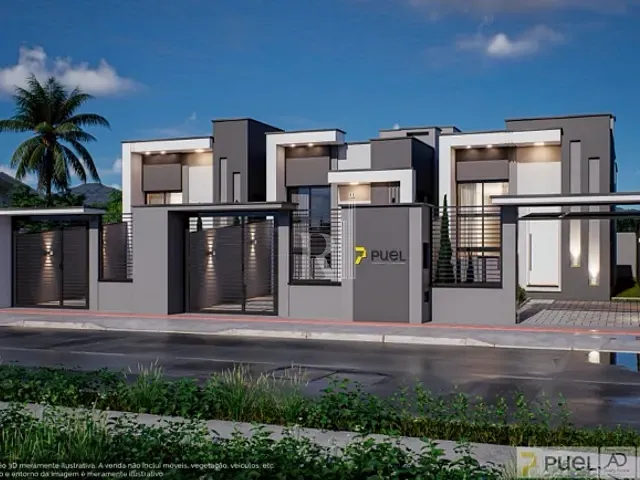 Casa 2 quartos e 1 banheiro, à venda, no bairro Areias em Tijucas