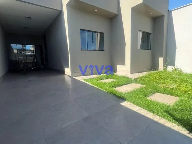 Casa com 165m² 3 quartos e 2 banheiros, à venda, no bairro Residencial Solar Central Park em Aparecida de Goiânia