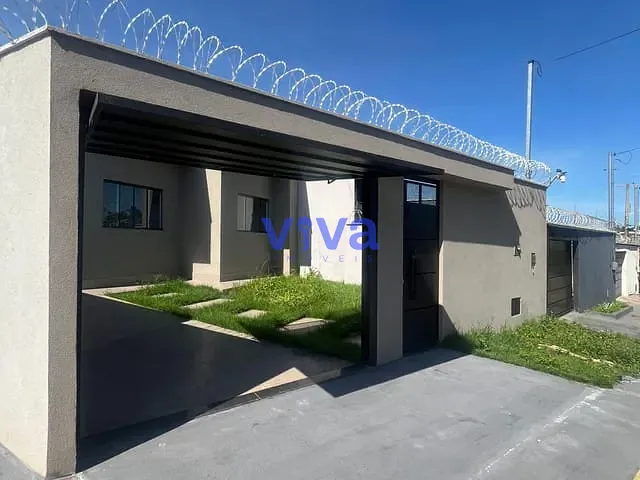 Casa com 165m² 3 quartos e 2 banheiros, à venda, no bairro Residencial Solar Central Park em Aparecida de Goiânia
