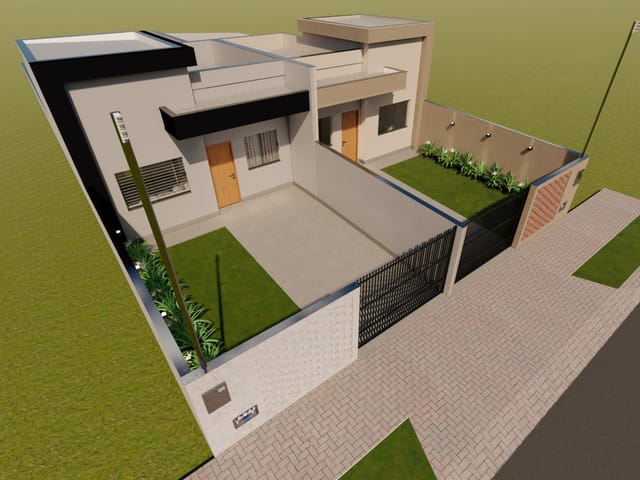 Casa com 150m² 2 quartos e 1 banheiro, à venda, no bairro Jardim Caribe em Sinop