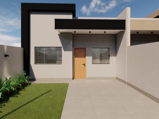 Casa com 150m² 2 quartos e 1 banheiro, à venda, no bairro Jardim Caribe em Sinop
