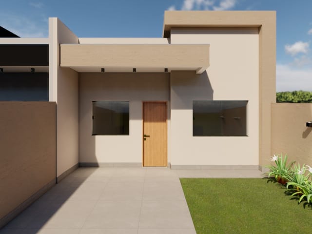 Casa com 150m² 2 quartos e 1 banheiro, à venda, no bairro Jardim Caribe em Sinop