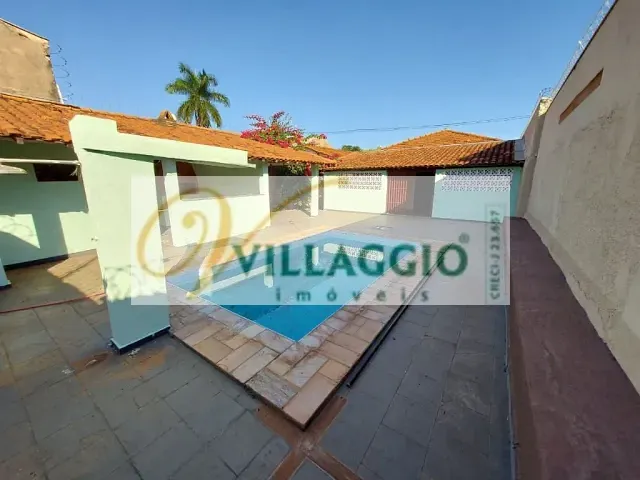 Casa com 330m² 3 quartos e 2 banheiros, para alugar, no bairro Jardim Rosely em São José do Rio Preto