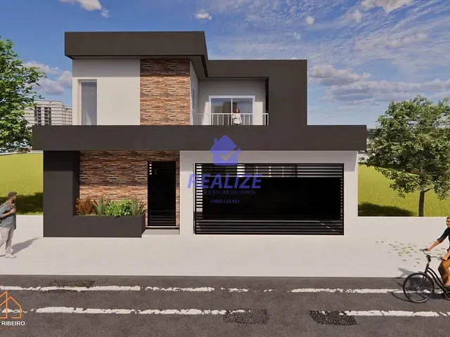 Casa com 140m² 3 quartos e 2 banheiros, à venda, no bairro Residencial Ouro Verde em Botucatu