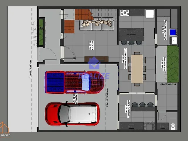 Casa com 140m² 3 quartos e 2 banheiros, à venda, no bairro Residencial Ouro Verde em Botucatu