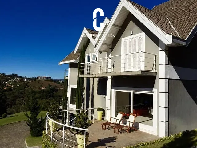 Casa com 1284m² 7 quartos e 7 banheiros, à venda, no bairro Recanto das Araucárias em Campos Do Jordão