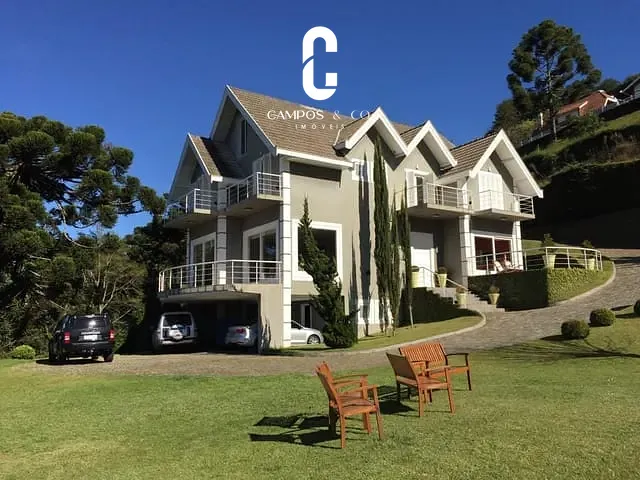 Casa com 1284m² 7 quartos e 7 banheiros, à venda, no bairro Recanto das Araucárias em Campos Do Jordão
