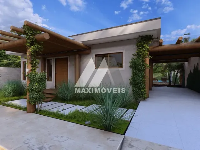 Casa com 500m² 3 quartos e 4 banheiros, à venda, no bairro Vila Santo André em Santa Cruz Cabrália