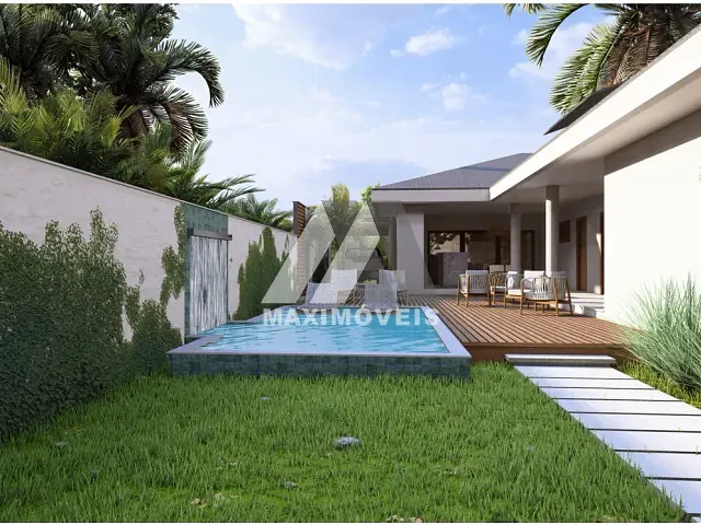 Casa com 500m² 3 quartos e 4 banheiros, à venda, no bairro Vila Santo André em Santa Cruz Cabrália