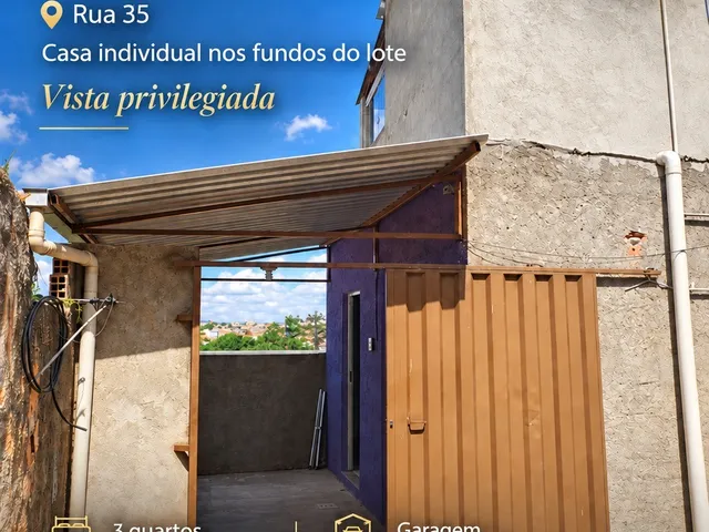 Casa 3 quartos e 2 banheiros, à venda, no bairro Novo Aarão Reis em Belo Horizonte