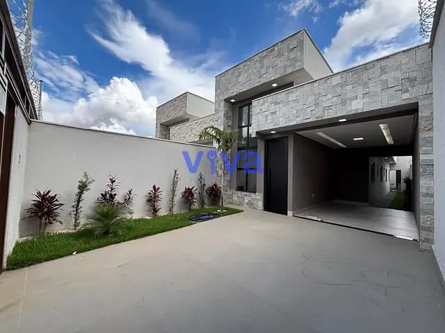 Casa com 180m² 3 quartos e 2 banheiros, à venda, no bairro Parque Veiga Jardim em Aparecida de Goiânia
