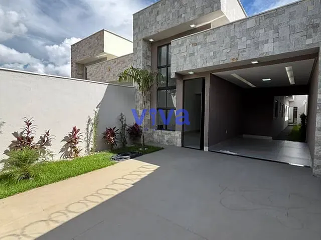 Casa com 180m² 3 quartos e 2 banheiros, à venda, no bairro Parque Veiga Jardim em Aparecida de Goiânia