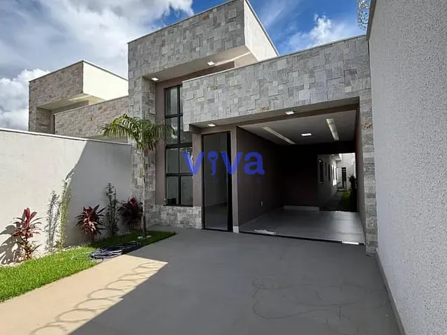 Casa com 180m² 3 quartos e 2 banheiros, à venda, no bairro Parque Veiga Jardim em Aparecida de Goiânia