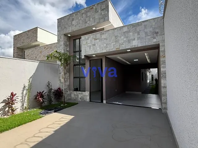 Casa com 180m² 3 quartos e 2 banheiros, à venda, no bairro Parque Veiga Jardim em Aparecida de Goiânia