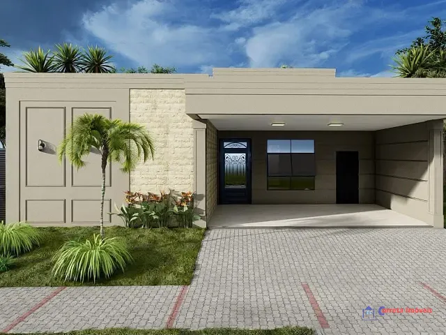 Casa com 142m² 3 quartos e 2 banheiros, à venda, no bairro Jardim Alvorada em Três Lagoas