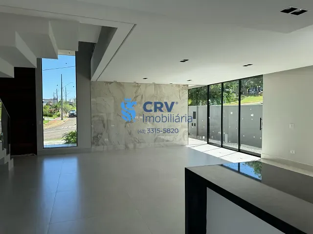 Casa com 252m² 3 quartos e 3 banheiros, à venda, no bairro JD. Acqua Ville em Londrina