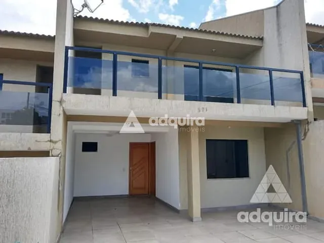 Sobrado com 151m² 3 quartos e 4 banheiros, para alugar, no bairro Nova Rússia em Ponta Grossa