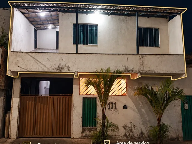 Casa 3 quartos e 1 banheiro, à venda, no bairro Duquesa II (São Benedito) em Santa Luzia