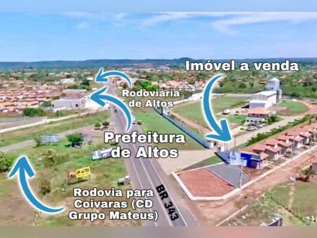 Foto do Casa - Casa à venda - Altos, PI | Cristina Lopes Imobiliária