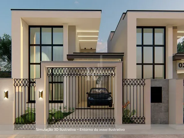 Casa com 181m² 3 quartos e 3 banheiros, à venda, no bairro Areias em Tijucas